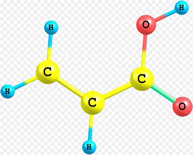 黄色丙烯酸分子结构素材png图片素材下载图片编号7900267 Png素材网 