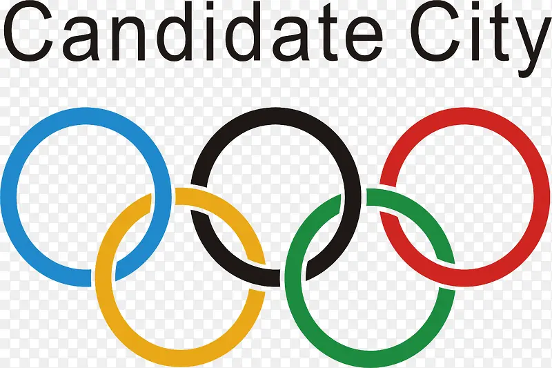 奥运五环logo设计