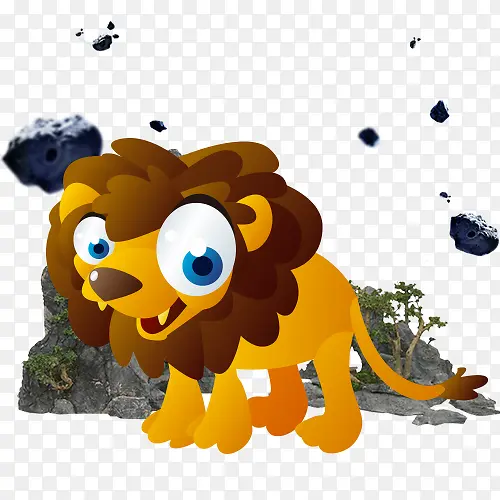 狮子王卡通可爱动物