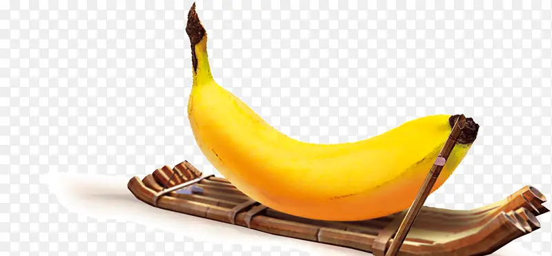 竹筏上的香蕉