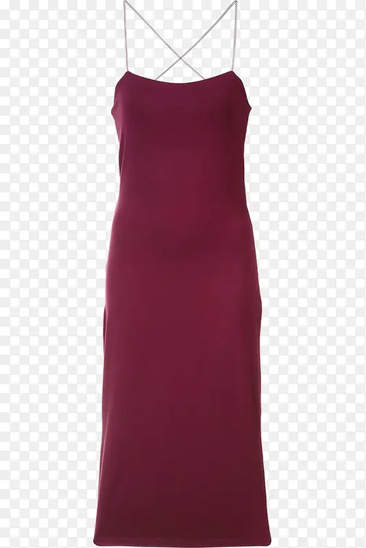 红丝绒礼服裙