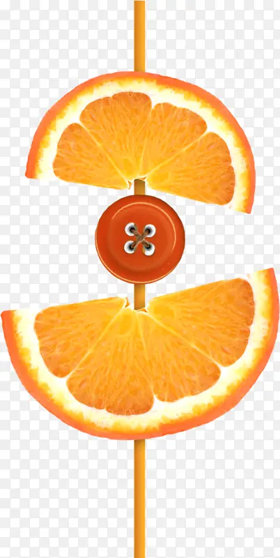 半个橙子