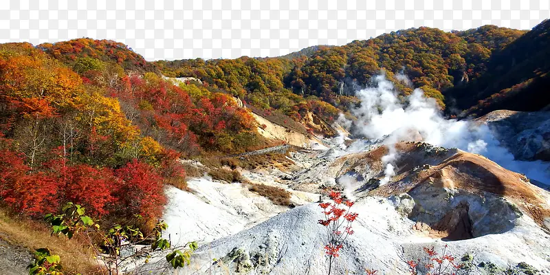 札幌大汤沼风景