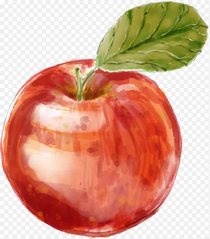 苹果油画