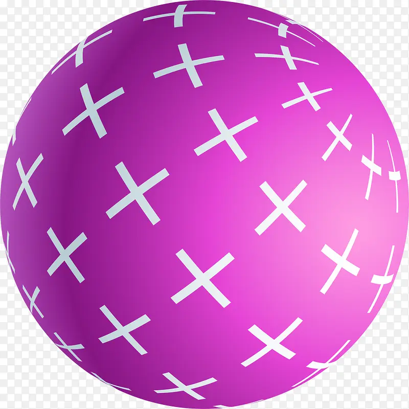紫色玩具皮球