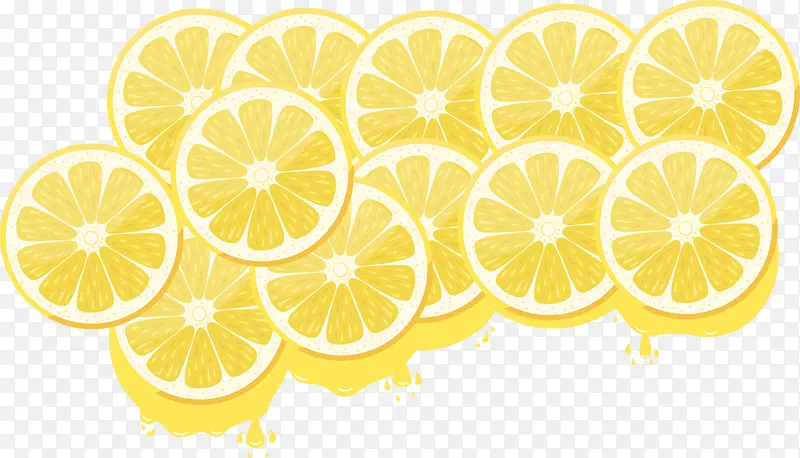 多汁柠檬片