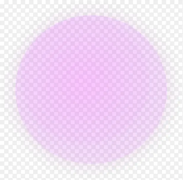 紫色发光球形