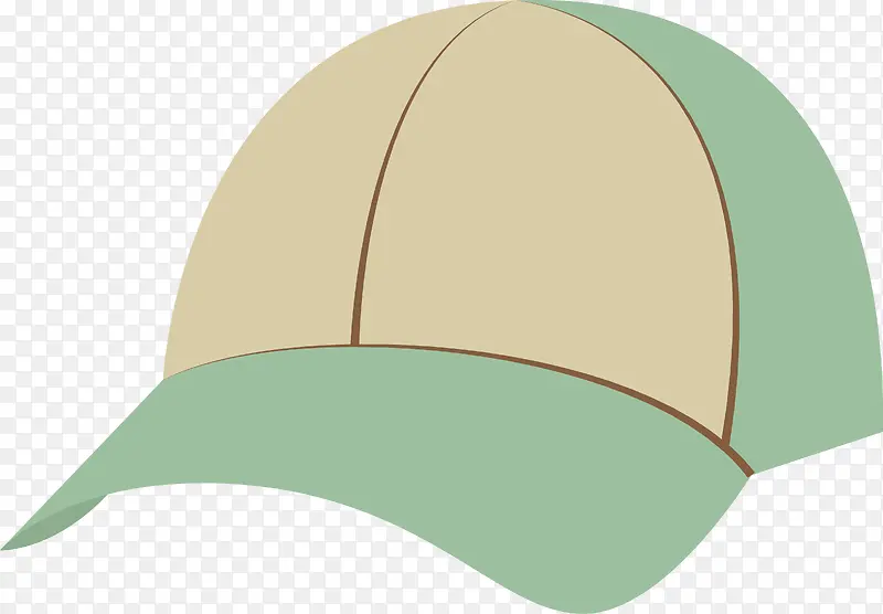 矢量卡通棒球帽素材图
