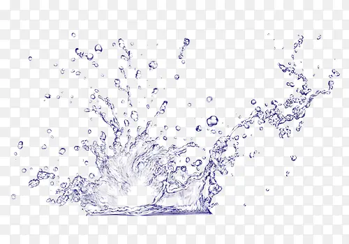 溅起的水滴PNG图片素材下载_图片编号7918819-PNG素材网
