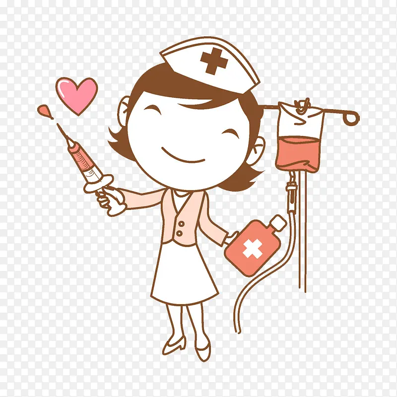 爱心护士图标