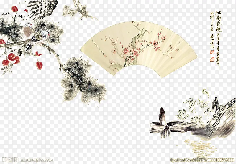 古风水墨PNG图片素材下载_图片编号7922287-PNG素材网