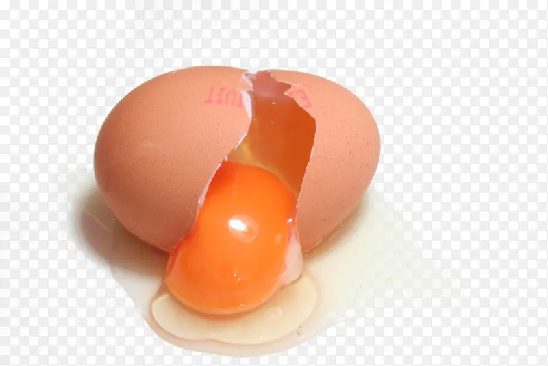 打开的鸡蛋