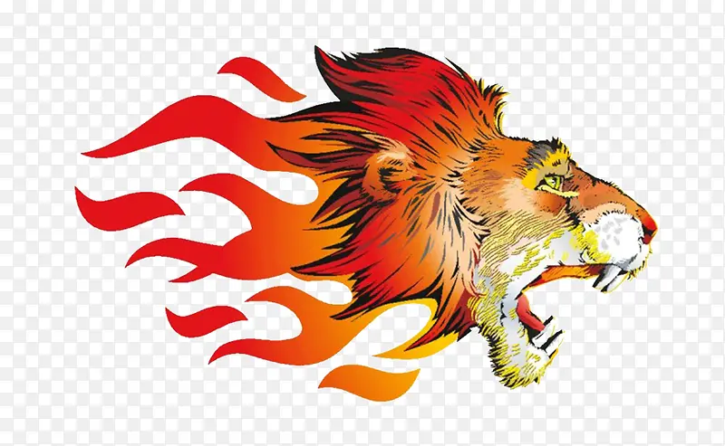 创意火焰狮子头