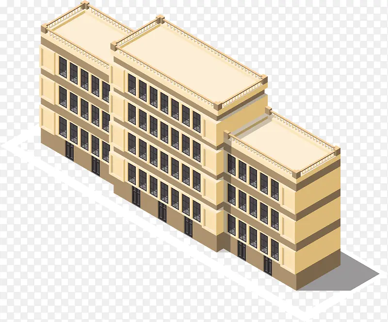 一栋矢量学校建筑PNG图片素材下载_图片编号7931724-PNG素材网