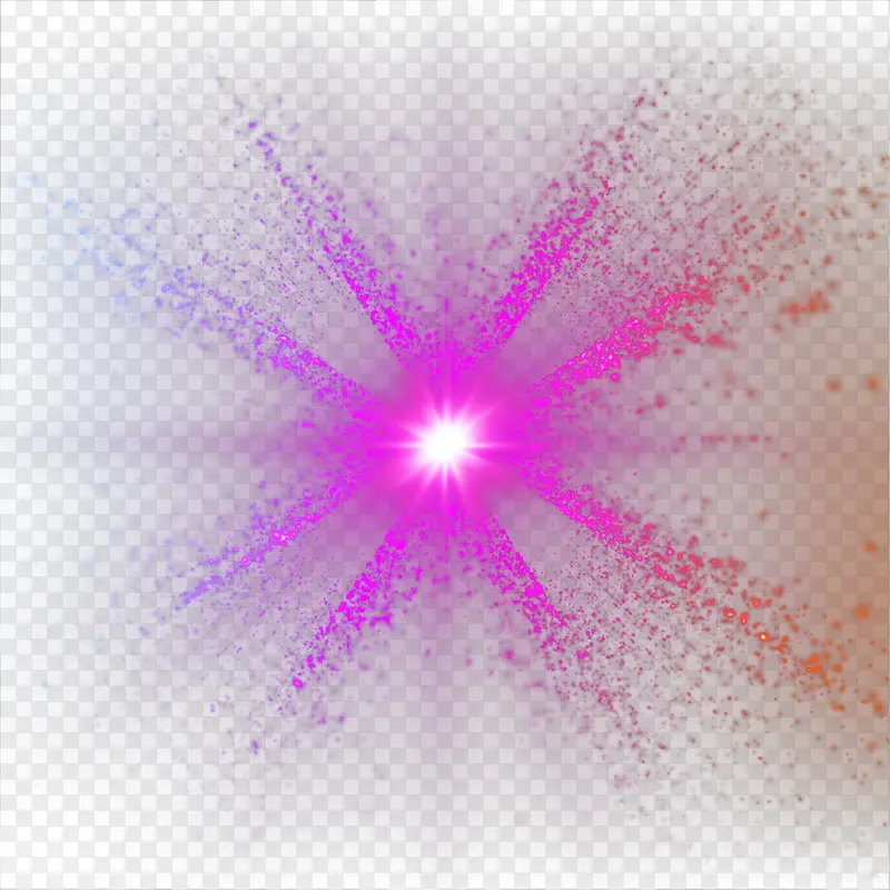 紫色放射光芒星矢量
