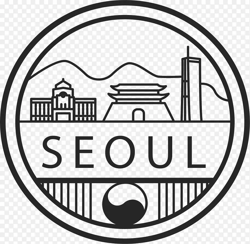 韩国首尔纪念章
