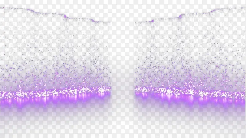紫色开合感落地粒子