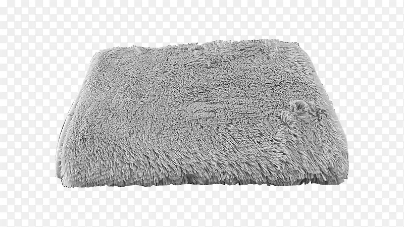 灰色立体卷起铺地居家式毛地毯