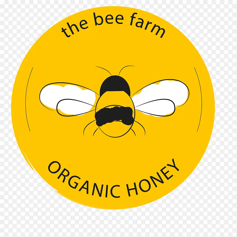 创意有机蜂蜜标志