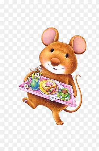 小老鼠送早餐