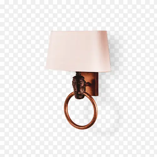 大铜环支架壁灯家具装饰