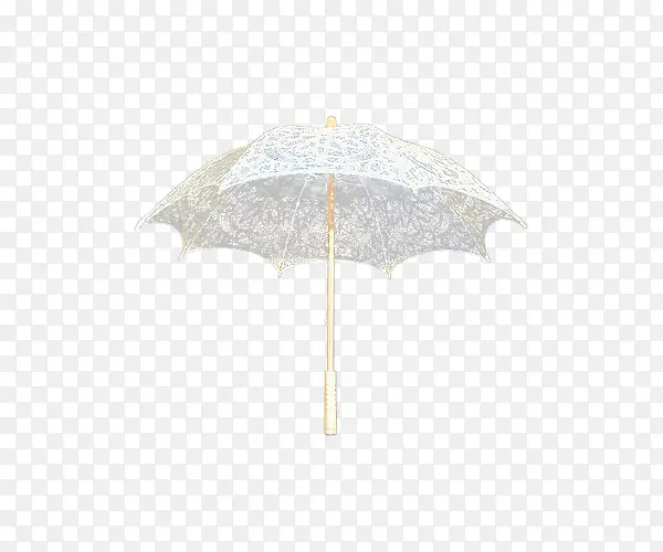 白色雨伞晴雨伞