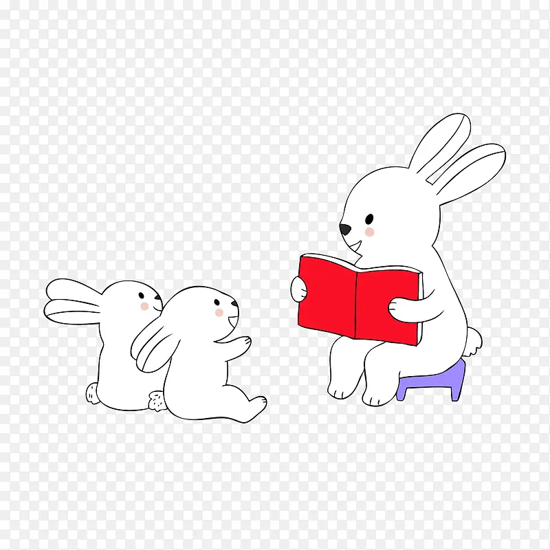 卡通兔子PNG下载