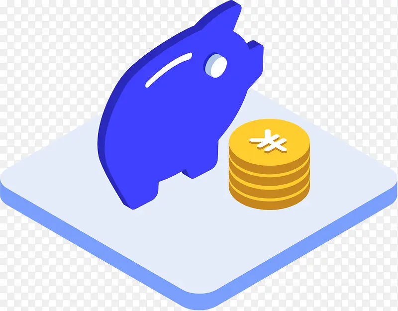 2.5D存款商务图标PNG图片素材下载_图片编号7946339-PNG素材网