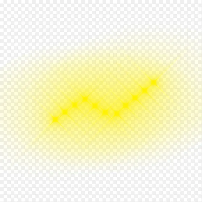 黄色十字光光点效果图案