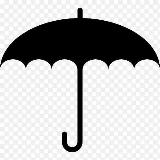 伞打开的形状图标