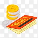 金币和存折PNG图片素材下载_图片编号7962213-PNG素材网