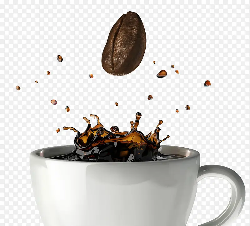 手绘咖啡咖啡豆