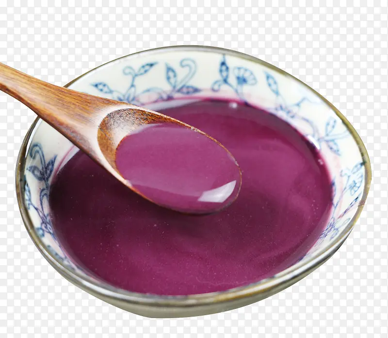 即食冲泡的紫薯糊