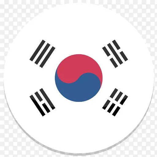 南韩国2014 -世界-杯标志-平-图标