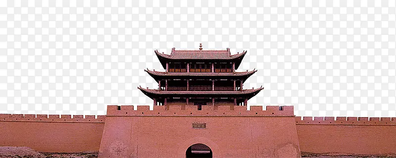 中国风古城墙