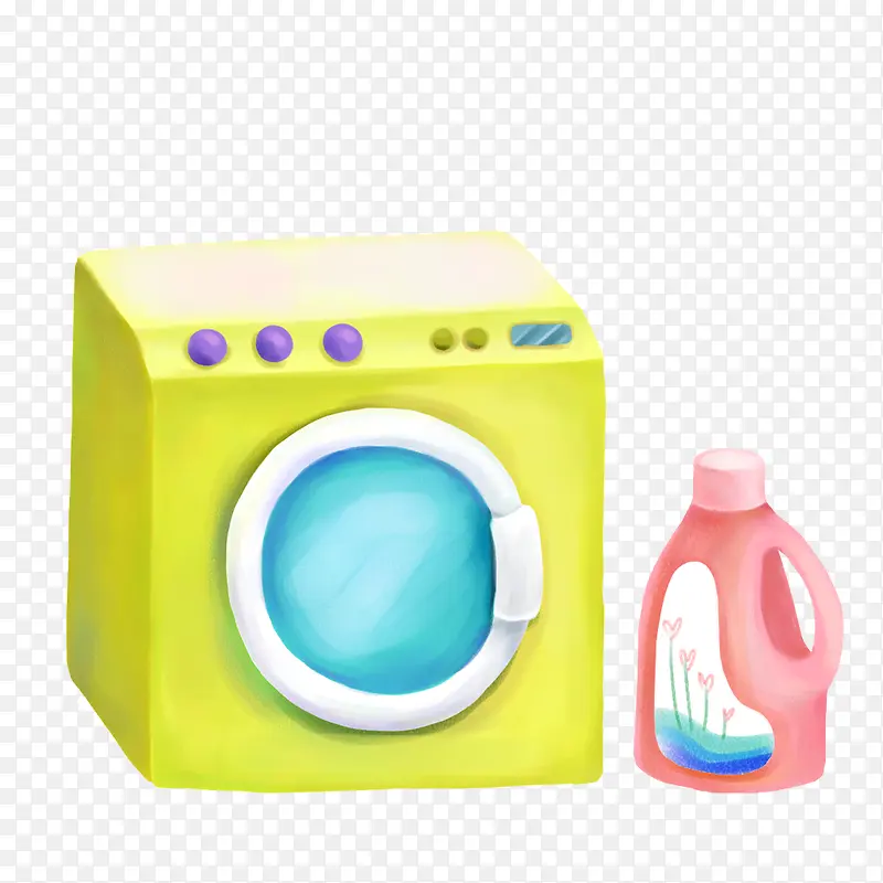 洗衣机和洗衣液