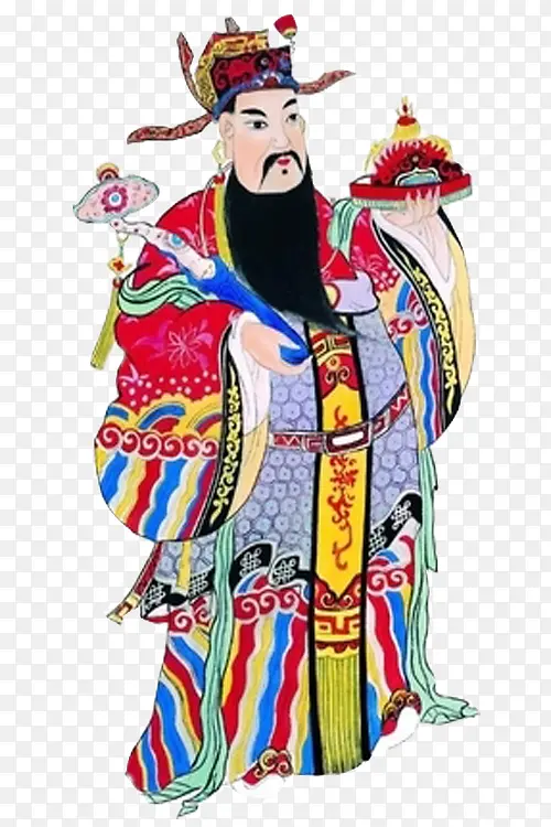 灶神的绘画过程PNG图片素材下载_图片编号7985876-PNG素材网