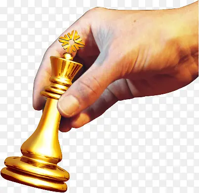 下国际象棋的手黄金