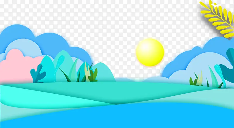 清爽一夏促销bannerPNG图片素材下载_图片编号7996694-PNG素材网