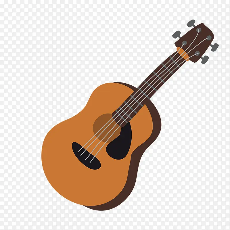 扁平化吉他乐器设计
