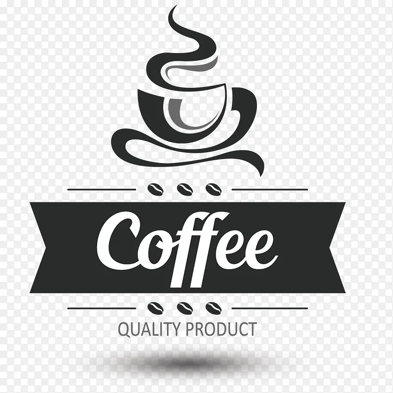 杯子咖啡矢量logo