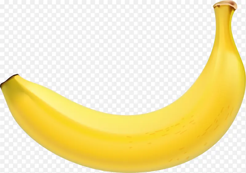 手绘黄色香蕉
