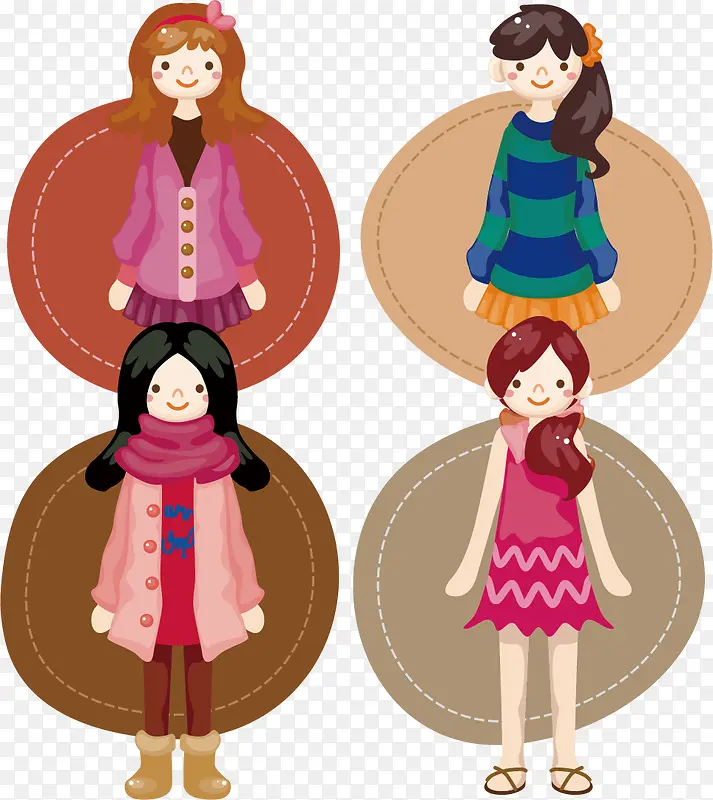 卡通女孩