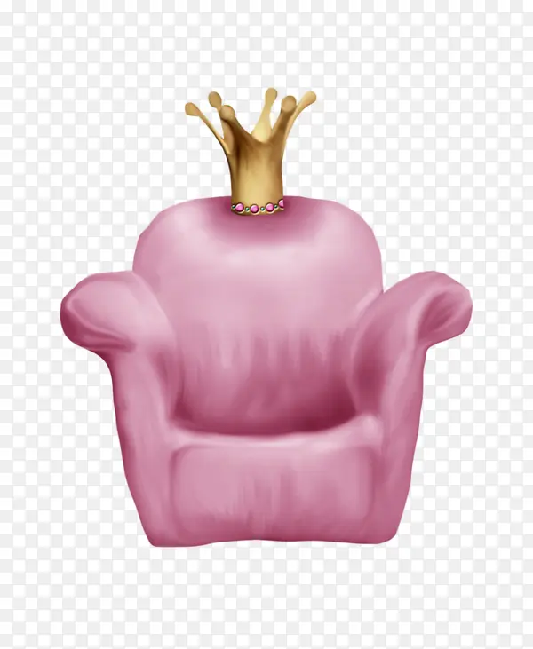 粉色皇冠沙发