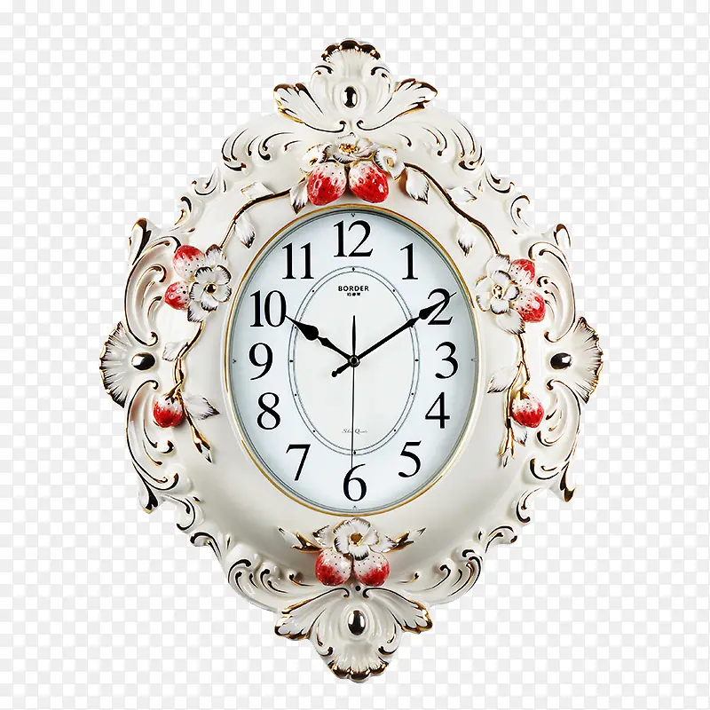 欧式陶瓷创意钟表