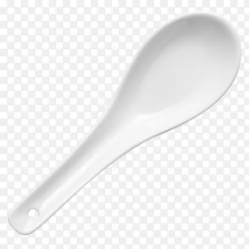 白色质感装饰勺子设计图
