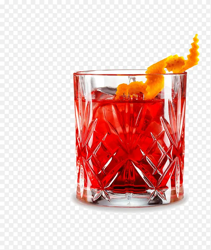 红色橙皮饮料