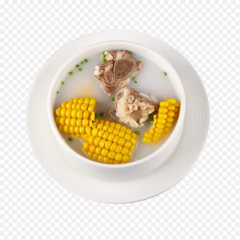 一碗排骨炖玉米烫设计