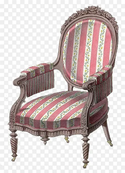 法国皇室粉色座椅