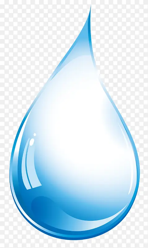 蓝色水滴节约用水